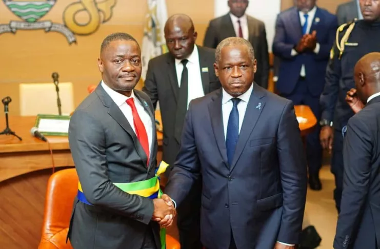 Pierre Mathieu Obame Etoughe a été officiellement installé le 17 novembre comme nouveau maire de Libreville