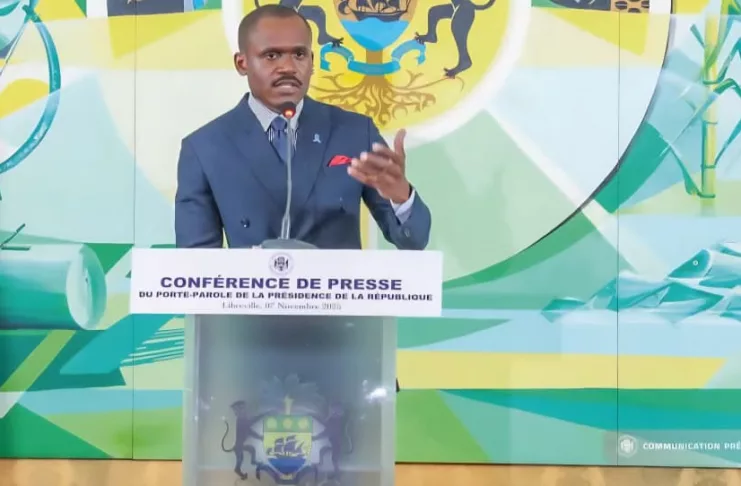 e Conseiller porte-parole de la Présidence de la République, Théophane Nzame-Nze Biyoghe
