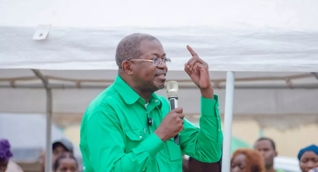 Le Vice-Président de la République, le Dr Séraphin Moundounga, élément important dans la victoire de l'UDB.