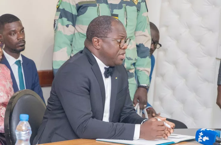 Télesphore Obame Ngomo, nouveau Directeur général des Archives nationales.