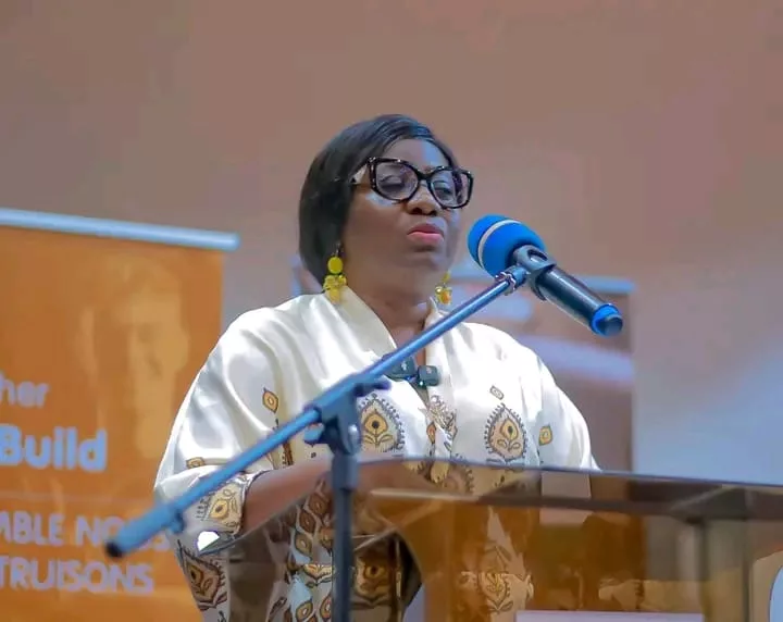 Yanique Ekobevet, au nom de la ministre par intérim, lors de l’ouverture de la 9ᵉ semaine mondiale de l’Entrepreneuriat.