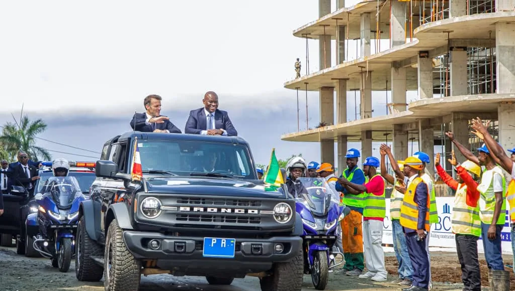 Macron à Libreville : Le Gabon présente ses chantiers de la rupture