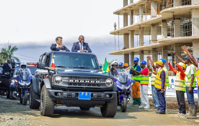 Macron à Libreville : Le Gabon présente ses chantiers de la rupture