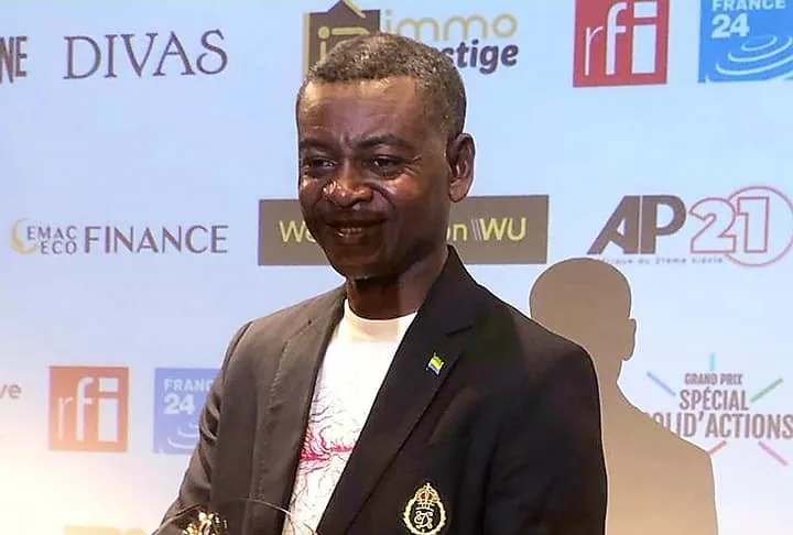 Melchy Obiang y a reçu une double distinction pour son long-métrage, Le Cœur des hommes.