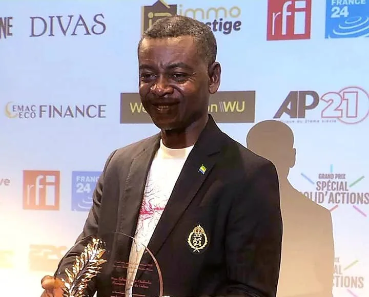 Melchy Obiang y a reçu une double distinction pour son long-métrage, Le Cœur des hommes.