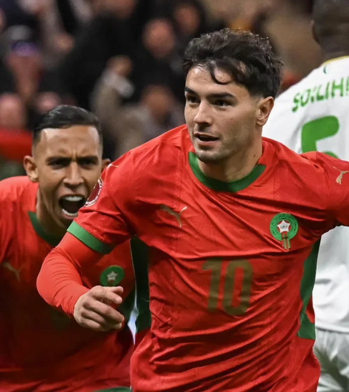 Brahim Diaz, auteur du premier but de cette CAN et élu homme du match.