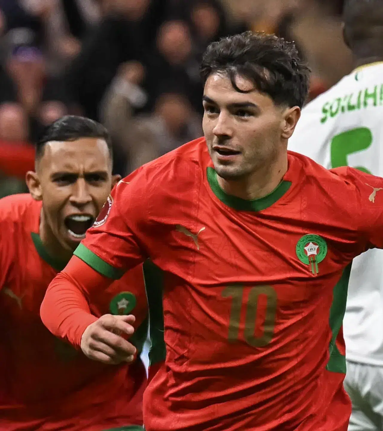 Brahim Diaz, auteur du premier but de cette CAN et élu homme du match.
