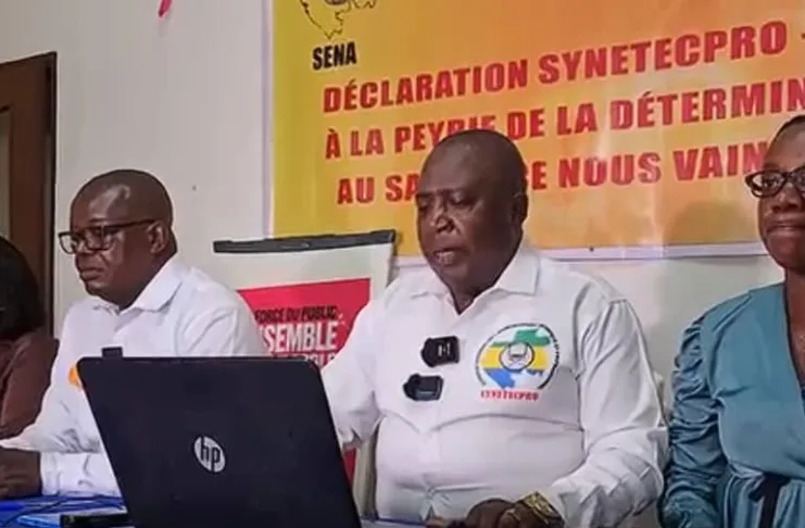 Les états-majors du Sena et du Synetecpro annonçant un mouvement de débrayage il y a quelques jours. Cette sortie médiatique n'a toutefois pas suffi à reprendre la main sur une contestation désormais pilotée par des structures non reconnues