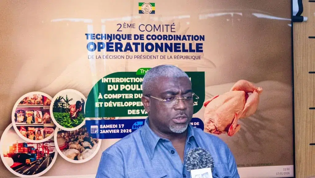 Abdu Razzaq Guy Kambogo, Secrétaire général du Gouvernement, lors de la 2ᵉ réunion du Comité technique sur l’interdiction d’importation du poulet de chair.