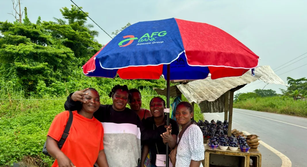 AFG Bank Gabon proche des commerçants.