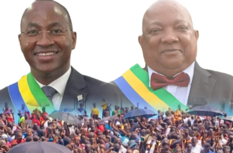 Tandis que le Vénérable Jean Bosco Ndjounga (à gauche) exige le respect de la séparation des pouvoirs, Georges Mpaga (à droite) tente une médiation de terrain auprès des enseignants grévistes (en bas). Un activisme jugé hors cadre par son collègue, alors que le front social reste inflexible.