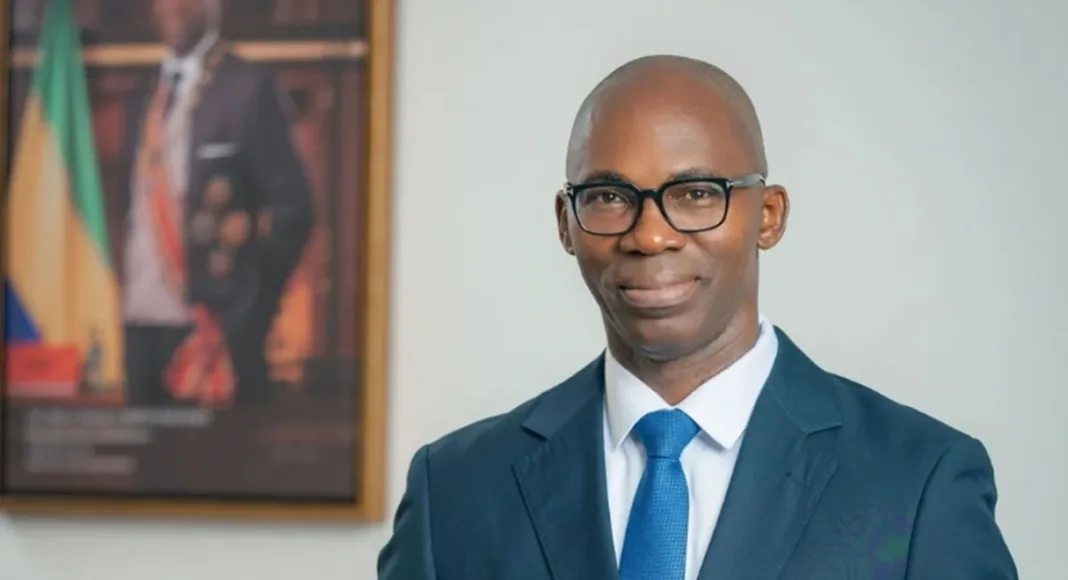 Le ministre de l’Économie, des Finances, de la Dette et des Participations, Thierry Minko