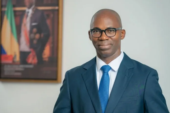 Le ministre de l’Économie, des Finances, de la Dette et des Participations, Thierry Minko