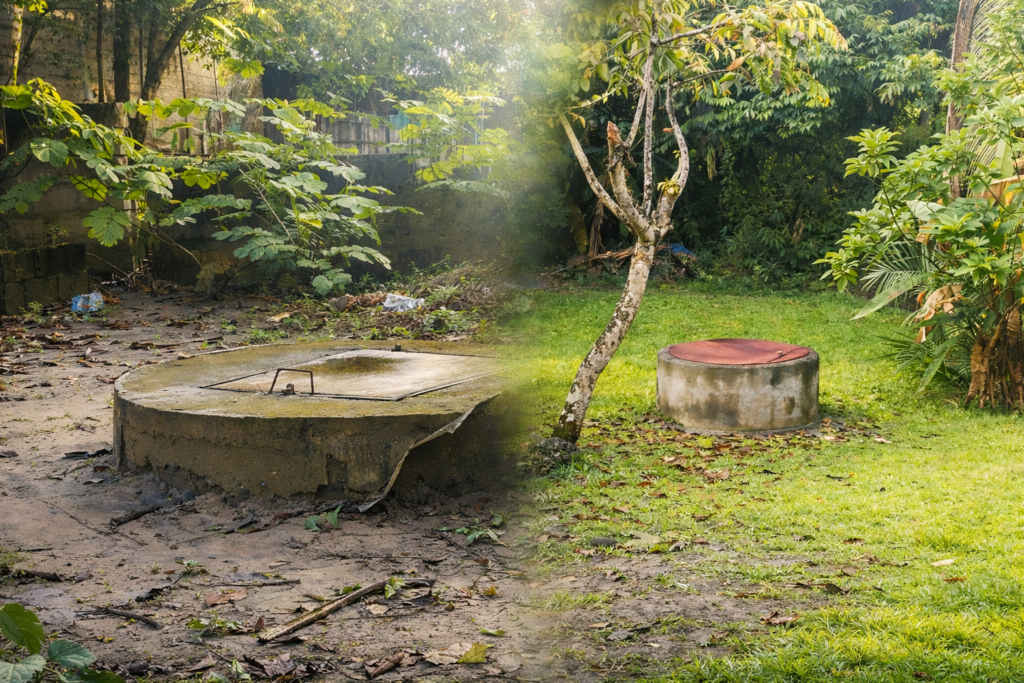 Gabon : A Alénakiri Pavé, l’eau potable est un mirage, le puits un danger 1 Gabon : A Alénakiri Pavé, l’eau potable est un mirage, le puits un danger