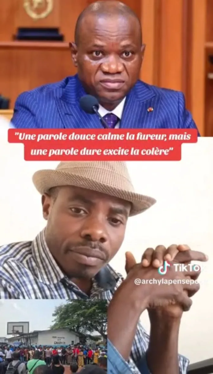 Une parole douce calme la fureur, mais une parole dure excite la colère