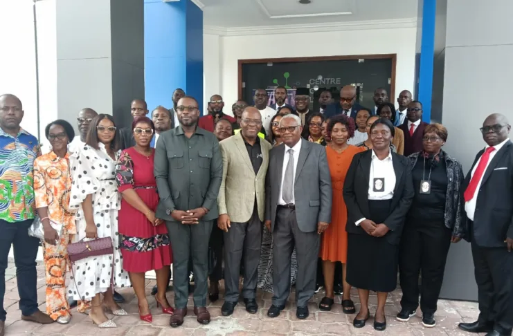 Photo de famille à l'issue de l'Assemblée generale