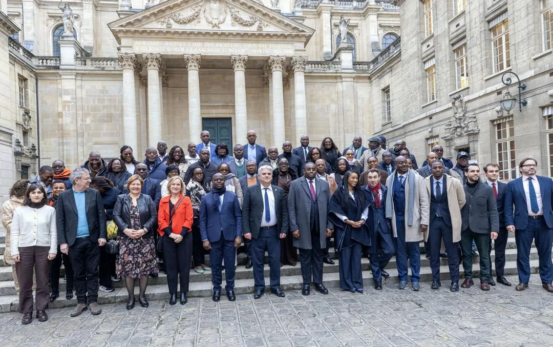 Une photo de famille à l'issue de la première journée de formation.