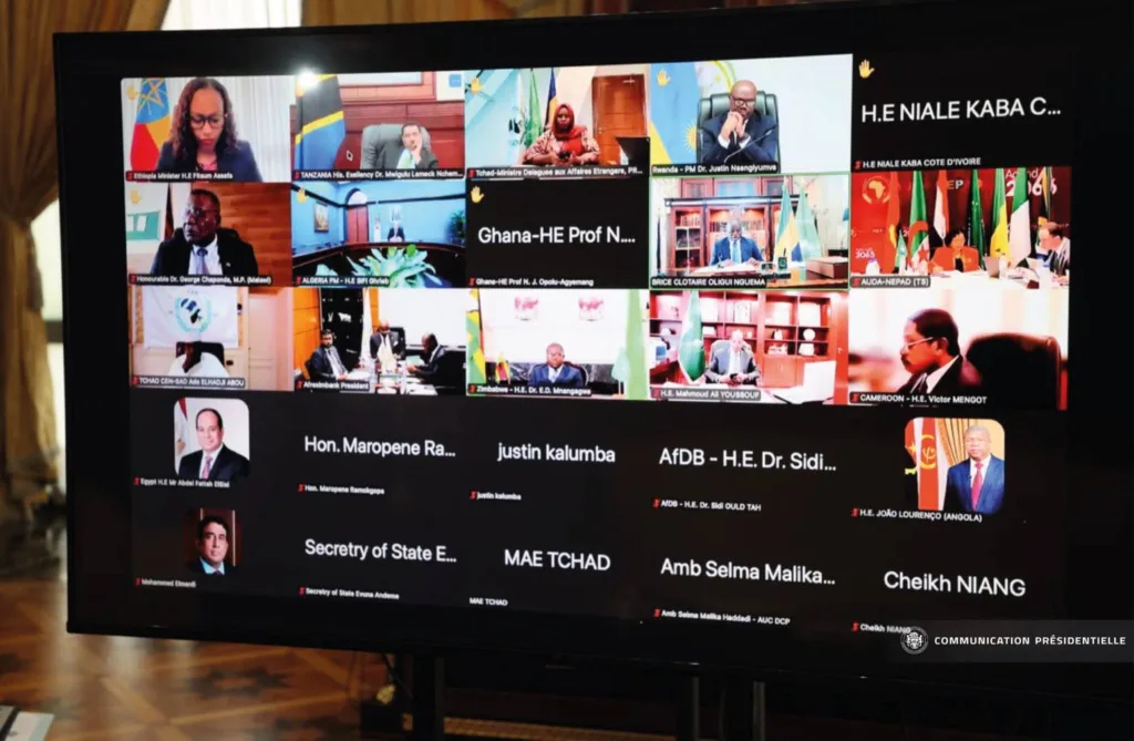 Gabon : Brice Clotaire Oligui Nguema prône la transformation locale devant l'AUDA-NEPAD 1 Transformation économique : Oligui Nguema défend la vision du Gabon à l’AUDA-NEPAD.