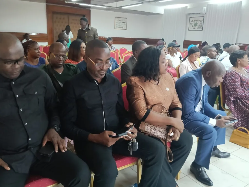 Gabon : La Task Force Okoumé fait sa mue pour un impact social renforcé 1 Les membres de la Task Force Okoumé nombreux lors de l'évènement.