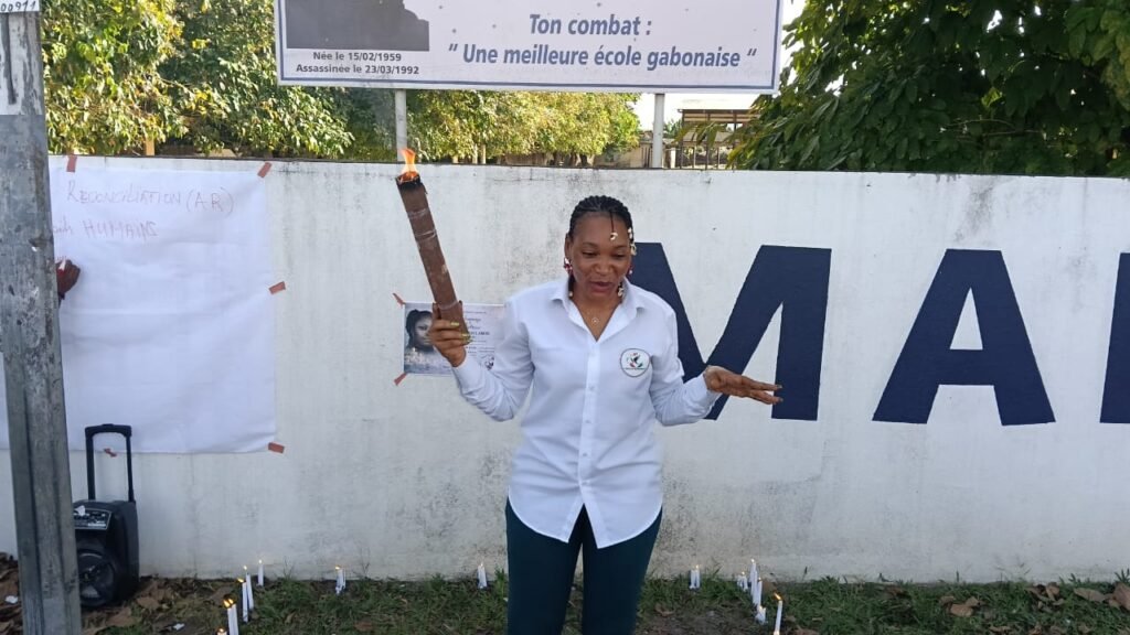 Gabon : Hommage et soif de justice pour Martine Oulabou, 34 ans après 1 Aïcha Claudine Tsoumbou
