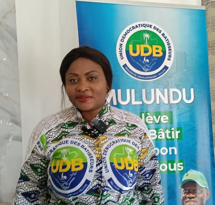 Gabon : Nadia Christelle Koye mobilise les ressortissants de Mulundu autour de la vision de l’UDB 1 Gabon : Nadia Christelle Koye mobilise les ressortissants de Mulundu autour de la vision de l’UDB