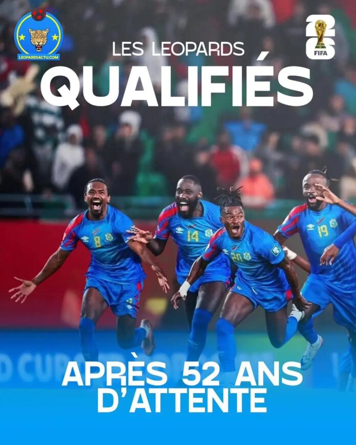la RDC décroche son billet et porte à 10 le nombre de représentants africains