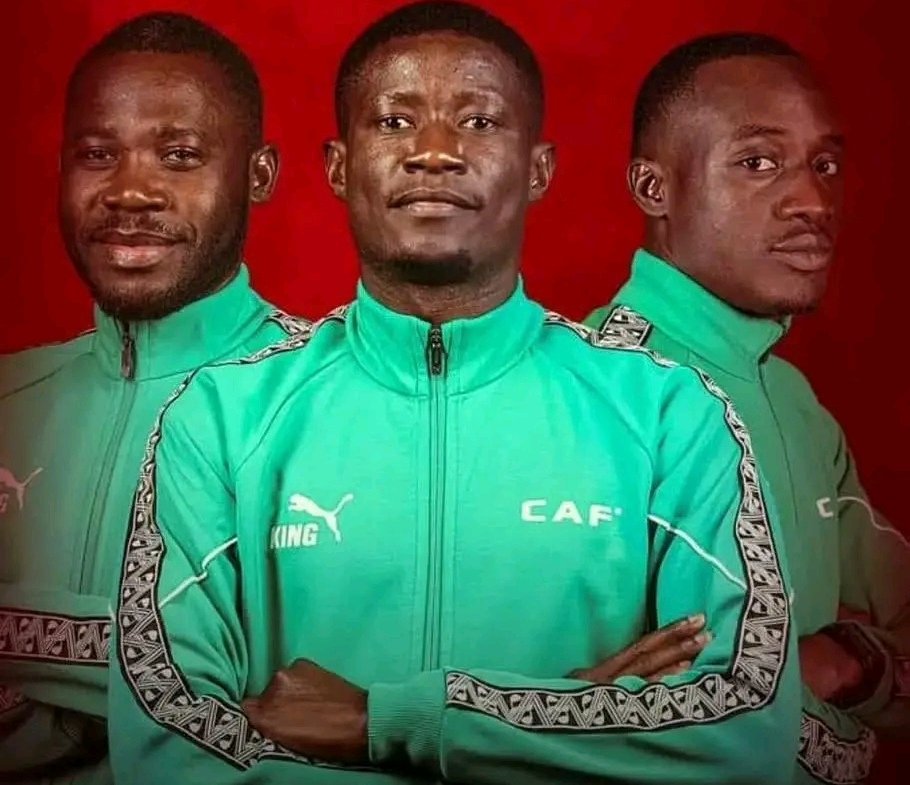 Le trio arbitral gabonais Atcho, Ditsoga et Abeigne retenu par la FIFA