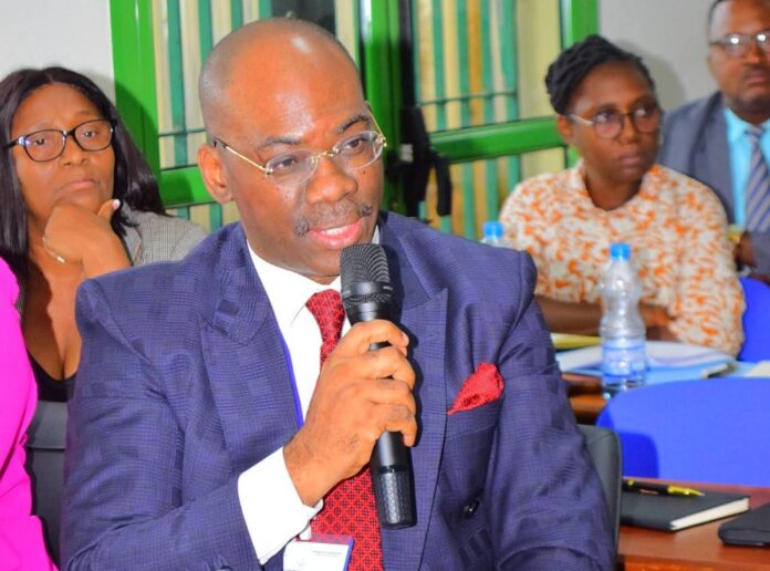 Eddy Minang, procureur général près la cour d’appel, plaide pour une justice où le crime ne paie plus.©gabonclic.info