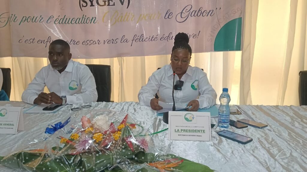 Gabon : Le SYGE V entre en scène pour réinventer le syndicalisme enseignant 1 Gabon : Le SYGE V entre en scène pour réinventer le syndicalisme enseignant