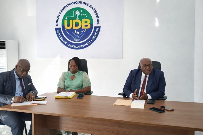 Séraphin Davain Akure en première ligne pour renforcer les bases de l’UDB