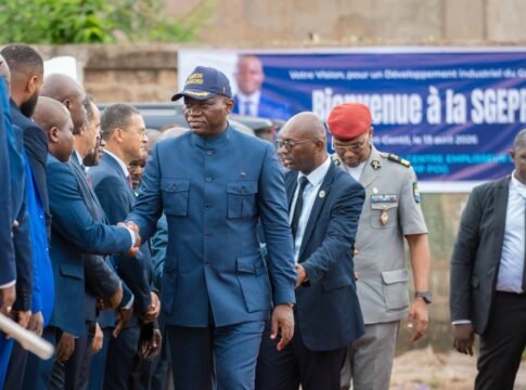 Présence des autorités lors de la cérémonie officielle. ©gabonclic.info
