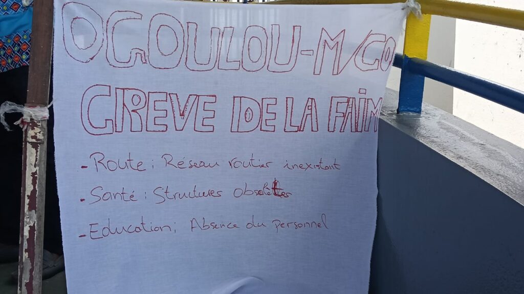 Gabon : A Libreville, une grève de la faim pour sortir l’Ogoulou de l’oubli 1 Gabon : A Libreville, une grève de la faim pour sortir l’Ogoulou de l’oubli