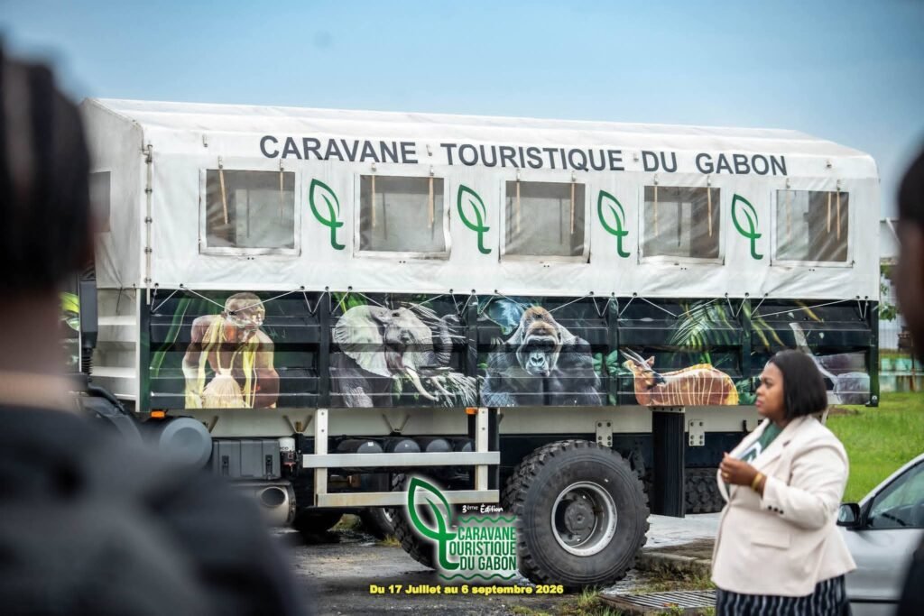 Gabon : La Caravane touristique prend la route du « pays profond » 1 La Caravane touristique, un outil de valorisation des territoires et des savoir-faire gabonais.