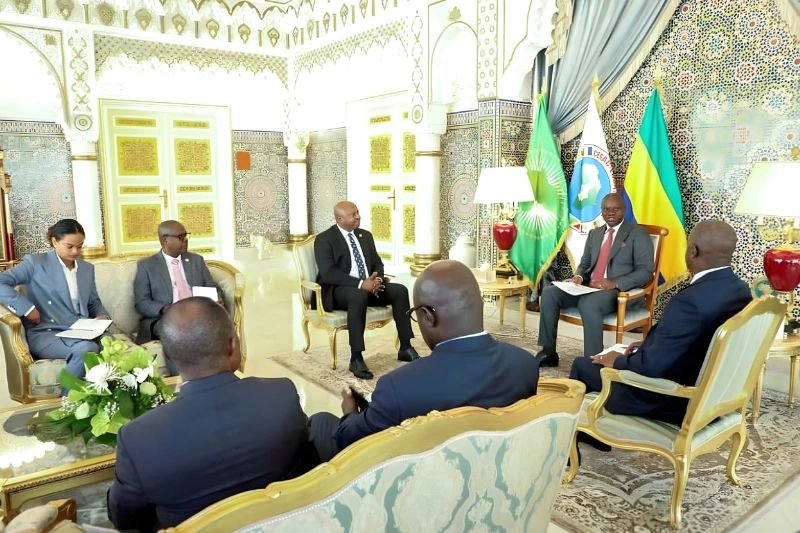 l'émissaire de l'UA reçu par Oligui Nguema