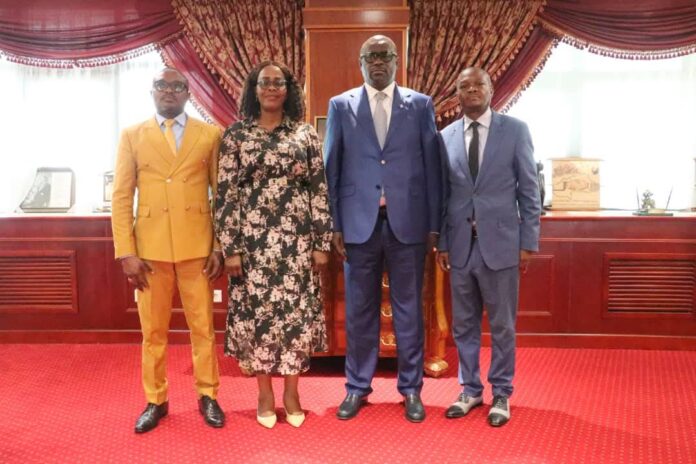 Le JPAP section Gabon est venu solliciter l’accompagnement de l’Assemblée nationale dans le cadre de sa relance.