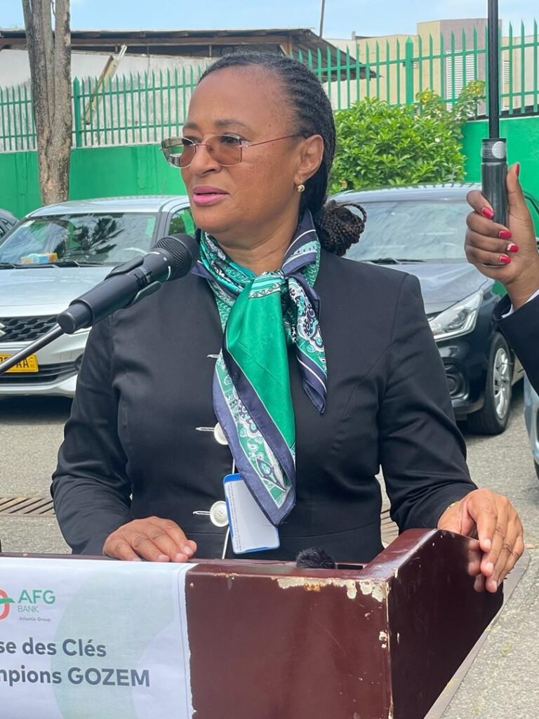 Gabon : AFG Bank Gabon et Gozem passent à la vitesse supérieure de la mobilité urbaine 1 Bonjour Dougui. Il faut préciser « Mme Carole Ngoze Capito, Directeur général adjoint de AFG Bank Gabon »
