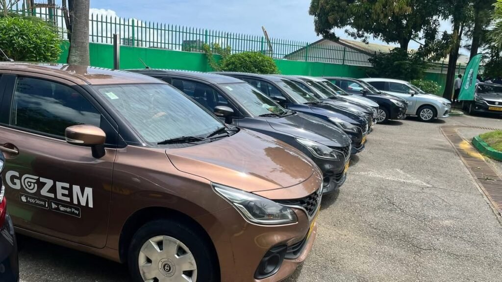 Gabon : AFG Bank Gabon et Gozem passent à la vitesse supérieure de la mobilité urbaine 3 Légende: Vue partielle du parc automobile