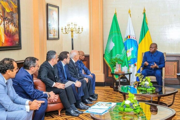 Cimaf présente ses projets à Oligui Nguema.