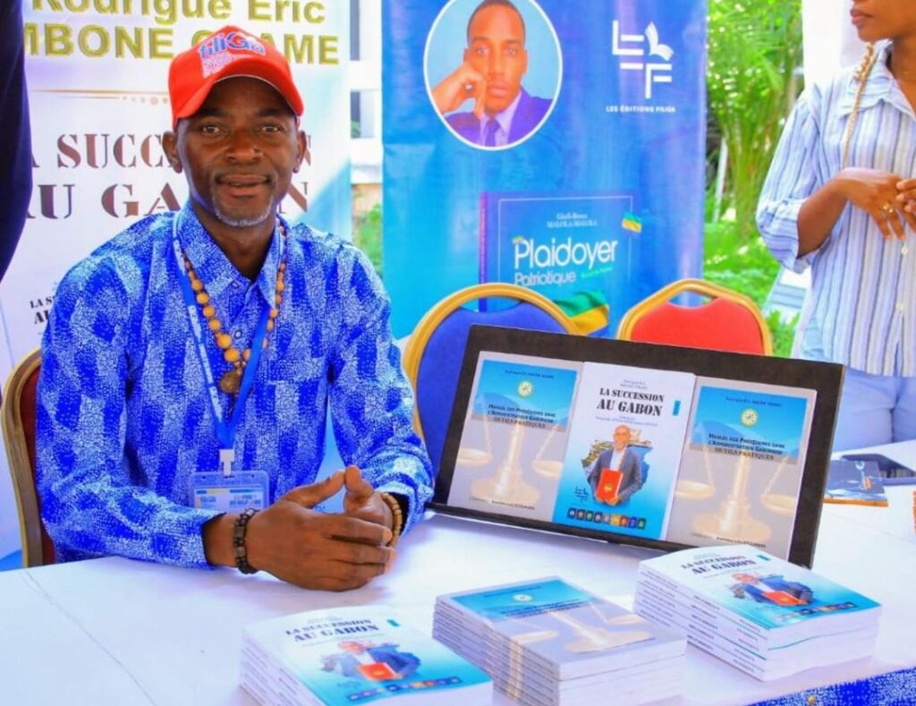 Gabon : Libreville, épicentre de la diplomatie culturelle au FILIGA 2026 3 Rodrigue Eric Obame, écrivain gabonais.
