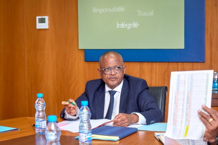 Alain-Claude Kouakoua, président de la Fédération des entreprises du Gabon (FEG).
