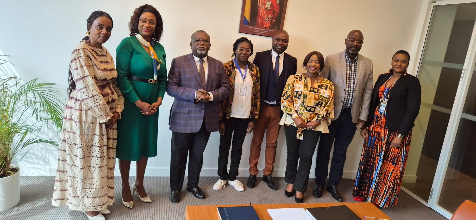 Alfred Nguia Banda plaide pour une implication accrue des Gabonais de l'étranger dans les projets de développement économique et social du pays.
