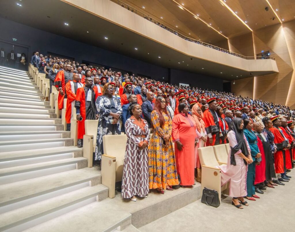 Gabon : Palmes académiques du CAMES, Oligui Nguema transforme une distinction honorifique en plaidoyer pour le savoir 1 Une vue de l'assistance.