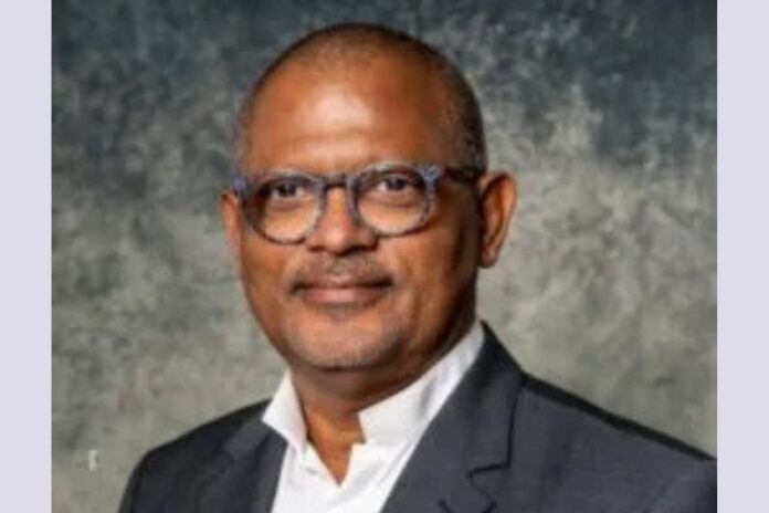 Alain-Claude Kouakoua, président de la Fédérations des Entreprises du Gabon.
