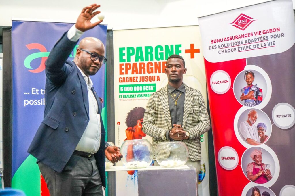 Gabon : Tirage au sort de l’Epargne+, AFG Bank Gabon et SUNU Assurances Gabon transforment l'épargne en levier de réussite 1 Gabon : Tirage au sort de l’Epargne+, AFG Bank Gabon et SUNU Assurances Gabon transforment l'épargne en levier de réussite
