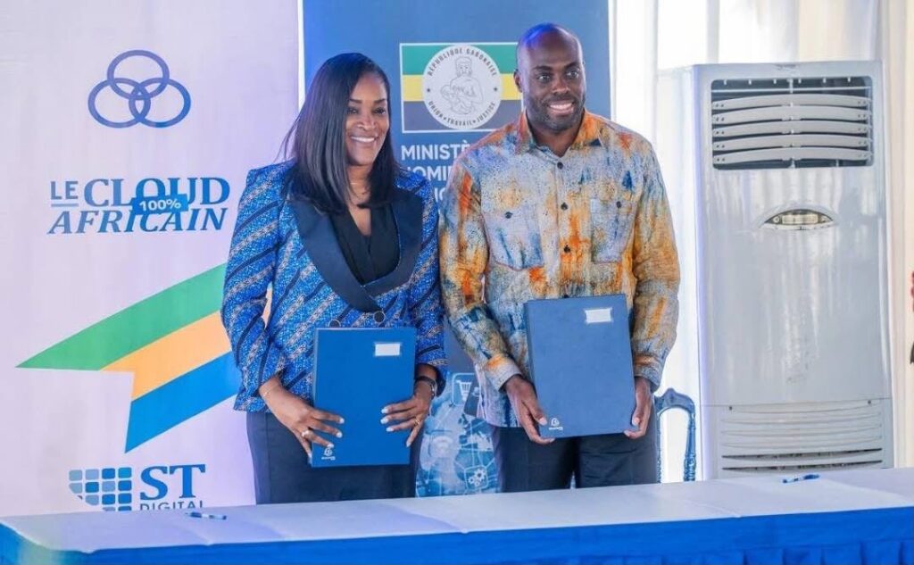 Gabon :Le chef de l’Etat pose la première pierre de sa souveraineté numérique à Nkok 1 Gabon : Le chef de l’Etat pose la première pierre de sa souveraineté numérique à Nkok