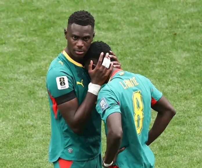 Les sénégalais éliminés après avoir mené 2-0 à quelques minutes de la fin du match.