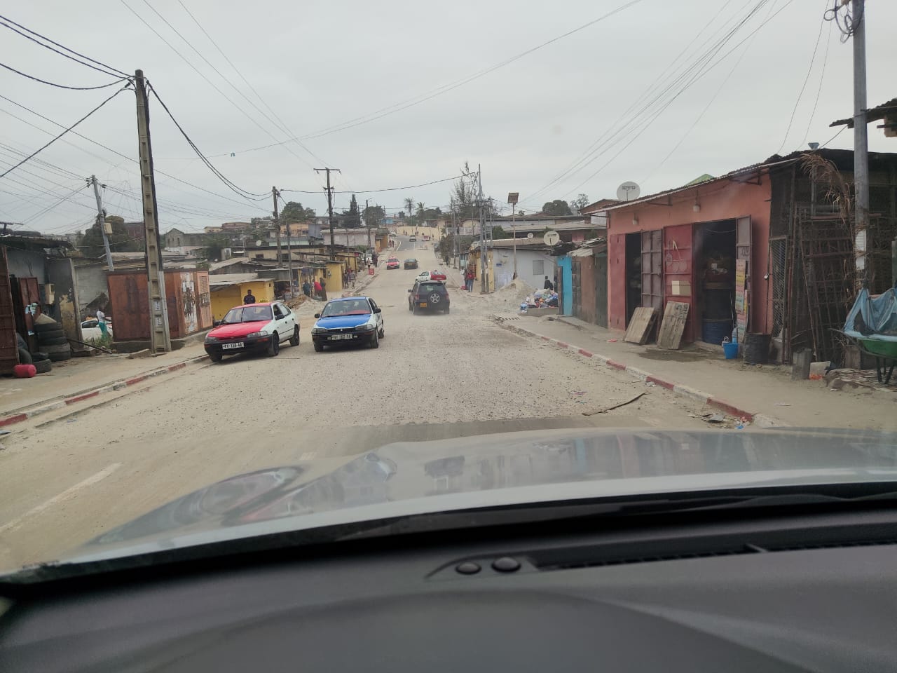 Une vue de l'Axe Akébé-Cosmopark