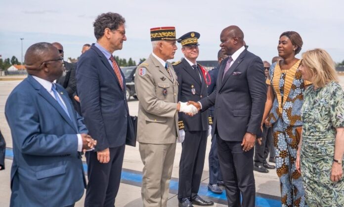 Oligui Nguema en France pour sa 1ère visite d’Etat.