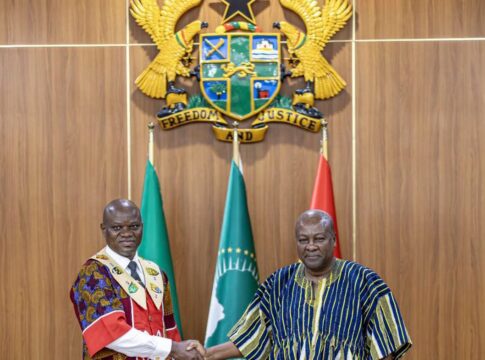 Brice Clotaire Oligui Nguema a été accueilli par le ministre de la défense du pays où il entame une visite d’État de 03 jours.