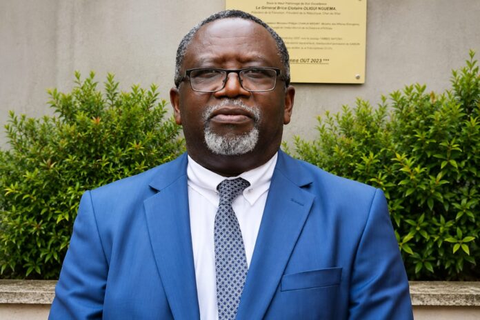 Alfred Nguia Banda appelle la diaspora à défendre les valeurs républicaines.